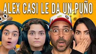 ALEX CASI LE DA A ADRIANA 🫨 #LosDiazPodcast