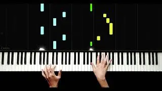 Lambada - Slow Easy Piano Tutorial