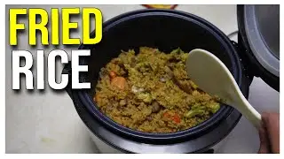 How to Cook Fried Rice in Rice Cooker (EASY)