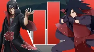 Itachi Vs Madara POWER LEVELS 🔥  (Naruto Power Levels)