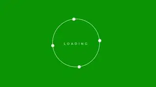Loading Green Screen| Boring Graphics  (Free to use)