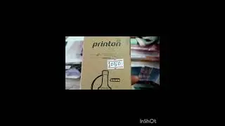 Walton Printon PMF22 12 বার রিফিল করার পরও প্রিন্ট একদম ঝকঝকে ও একদম পরিস্কার।