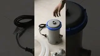 Cuantas cosas trae?? Bomba Bestay 58383 #unboxing #pool #pileta #intex #bestway