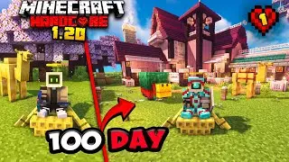 I SURVIVED 100 DAYS IN MINECRAFT HARDCORE! (Hindi)