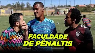 Desafio dos GOLEIROS! Jukanalha na Faculdade de Pênaltis!