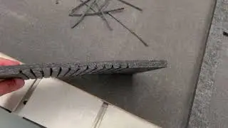 V Grooving Ecco Panel with a Variable Angle knife attachment.