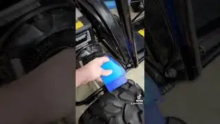 Adding a battery to my go-kart. 