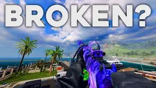The AMR MOD 4 is INSANE with a red dot…