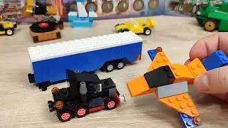 Собираем грузовик с прицепом из LEGO