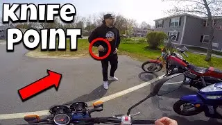 Angry Biker Vs Mopeds