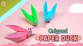 Origami Paper Duck | How to make origami animals