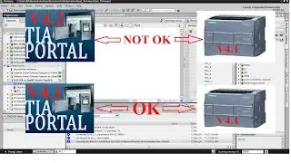 TIA Portal incompatible firmware version - problem solved