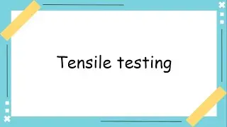 Tensile testing - Brief theoretical explanation - GATE topics - TIPS