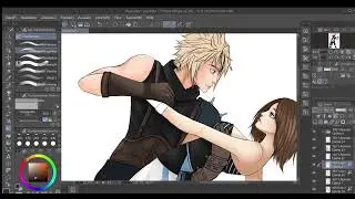 ★Speedpaint Salin and Cloud ★