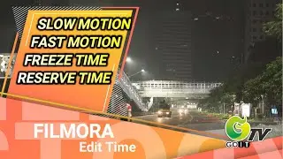 cara membuat slow motion, fast motion, freeze dan reserve time (filmora)