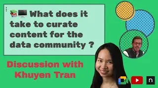 📚🖥 What does it take to curate content for the data community?