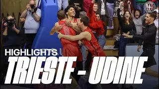 Pallacanestro Trieste 57 - 54 APU Udine | 8a giornata LNP | Telequattro Highlights