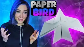 How to make the most special paper bird | long flight | Learning how to make a paper bird