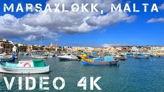 Marsaxlokk, A small town on the beautiful island of Malta 2023