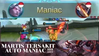 MANIAC!!!! MARTIS TERSAKIT BEST FIGHTER