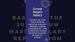 Average Scrum Master Salary 