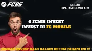 JANGAN SAMPE SALAH INVEST DI FC MOBILE‼️‼️‼️ 6 jenis invest di fc mobile
