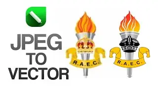 Jpeg logo to Vetor file in ColeDraw 2020