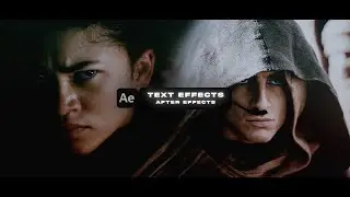 popular text effects | after effects