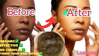This DIY Organic Black soap is the fastest way to brighten and give you even-toned skin.