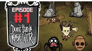 Let's Play Don't Starve Together - E01 Sucking Together