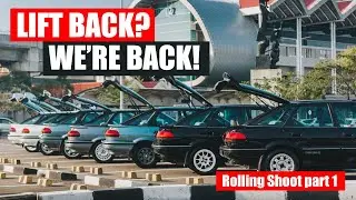 Corolla Liftback , Jakarta Cruise , Rolling Shot part 1