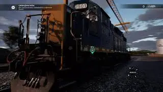 Train Sim World GP38-2 cold start