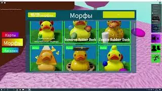собираю морфы уток с Алисой Find The Rubber Duck Morphs (252) ROBLOX