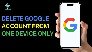 How to delete Google account from one device only