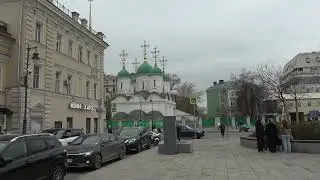 Пасмурный день в Москве