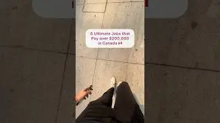 6 Ultimate Jobs for $200,000 salary in Canada 🇨🇦 | highest paying jobs in Canada #canada #shorts