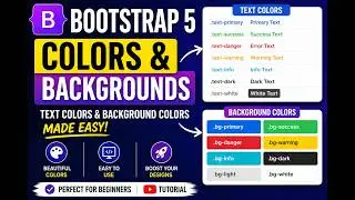 Bootstrap Colors & Backgrounds