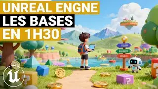 Unreal Engine en 1H30 Chrono | Le guide pour débuter sous U.E.5