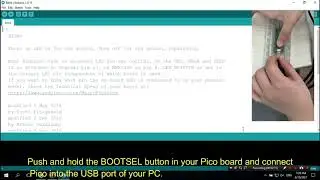 Raspberry Pi Pico Learning Kit Lesson 8: Use Arduino IDE for Pico