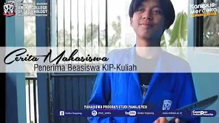 Cerita Sudirmansyah Mahasiswa Penerima KIP Kuliah Kampus Amika Soppeng