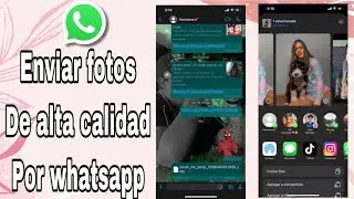 Cómo enviar FOTOS por WHATSAPP sin PERDER la CALIDAD (iPhone) ✨