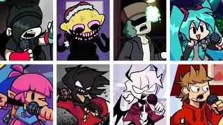 FNF Animal But Different Characters Sing It 🎤 Everyone Sings Animal