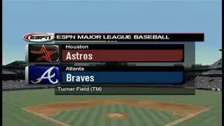 ESPN MLB 2K4 | Houston Astros vs Atlanta Braves | NLDS Game 1
