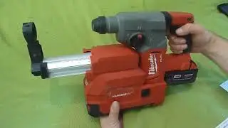 Обзор системы пылеудаления Milwaukee M18 FUEL SDS-PLUS CDEX-0