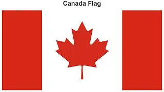 How to Make а Canadian Flag With HTML and CSS - No Talking