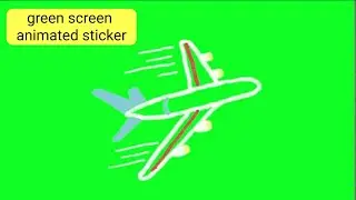 green screen animated sticker