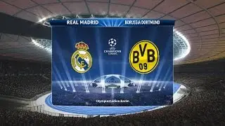 Pro Evolution Soccer 2015 (PES 2015) Champions League Finals: REAL MADRID vs DORTMUND