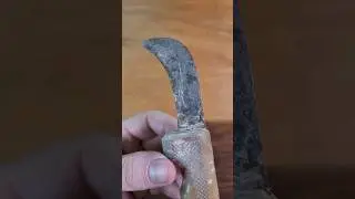 𝔹𝕖𝕗𝕠𝕣𝕖 vs. 𝔸𝕗𝕥𝕖𝕣 Cleaning & Sharpening Crusty Grape Knife 𝕋𝕠𝕠𝕝 ℝ𝕖𝕗𝕦𝕣𝕓