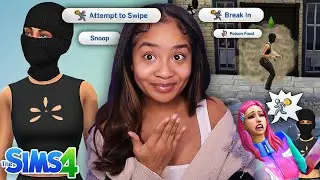 I ROBBED Houses and GOT RICH in The Sims 4!