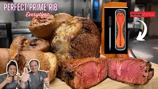 325F for the perfect mid rare prime rib (temp spike plus wireless thermometer)